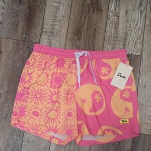 NWT Men's "DUVIN DESIGN SUNBURT SWIM SHORTS". Size Largeg